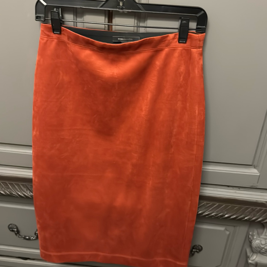 Brand New Bcbg Max Azria Suede Skirt